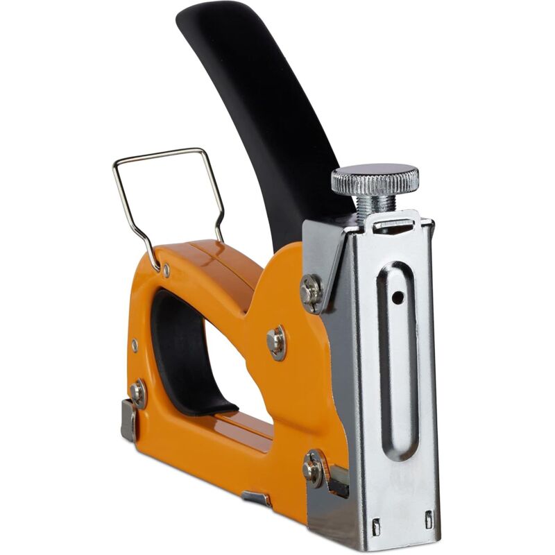 Professionelle Wandheftzange, Einstellbare Leistung, Austauschbares Ladegerät 4-8 Mm, Eisen, Orange 1