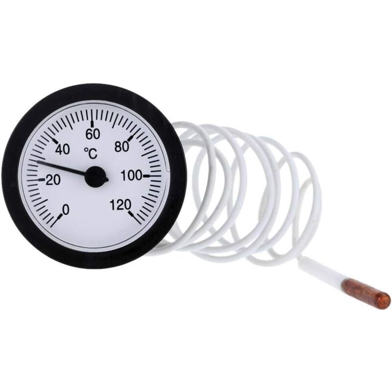 Grill- Und Räucherthermometer Für Den Außenbereich, 6 Cm, Aus Edelstahl, Temperaturanzeige Für Grill Und Räucherofen, Ersatzteile Für Grill Und Barbecue