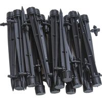 Bewässerungstropfer Mit Anschluss Für 4mm / 7mm Schlauch, 360° Einstellbare Mikro-sprinkler, Tropfbewässerungssystem Für Gartenpflanzen, Nebelbewässerung, 50er Pack H249