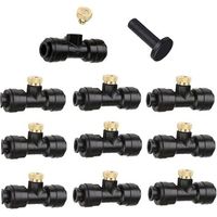10 Stück Messing-zerstäuberdüsen Für Sprühnebel, Zur Kühlung Im Außenbereich, Gartenbewässerung Und Bewässerung, 6 Mm
