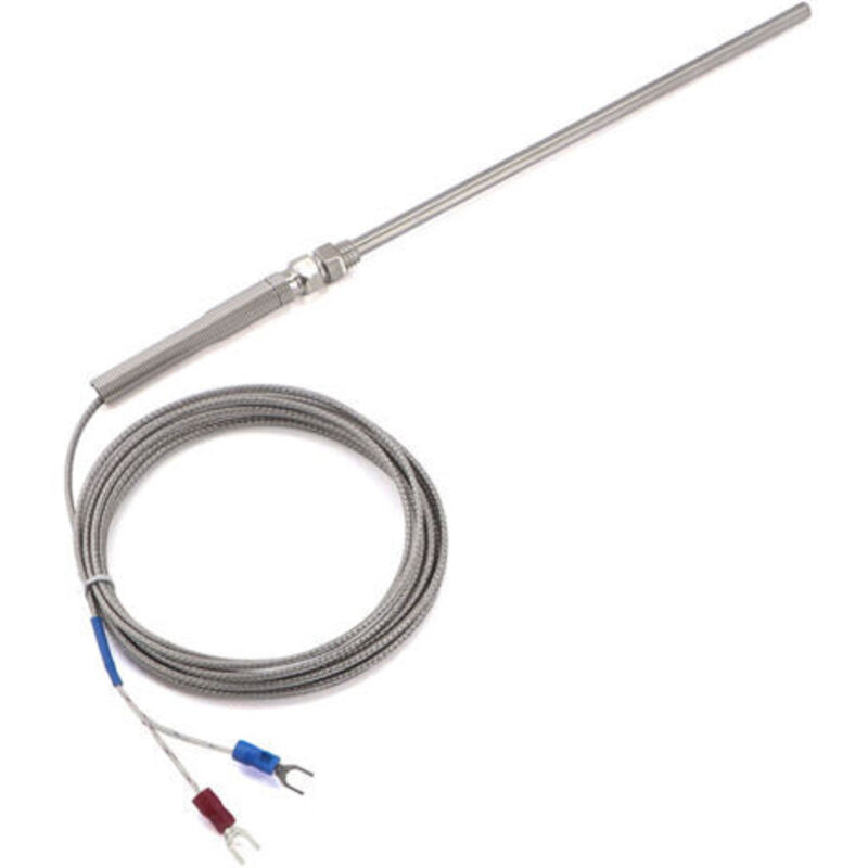 Thermoelement-sensorsonden, Temperaturregler Thermoelementfühler Typ K Hochtemperatur (3 M)