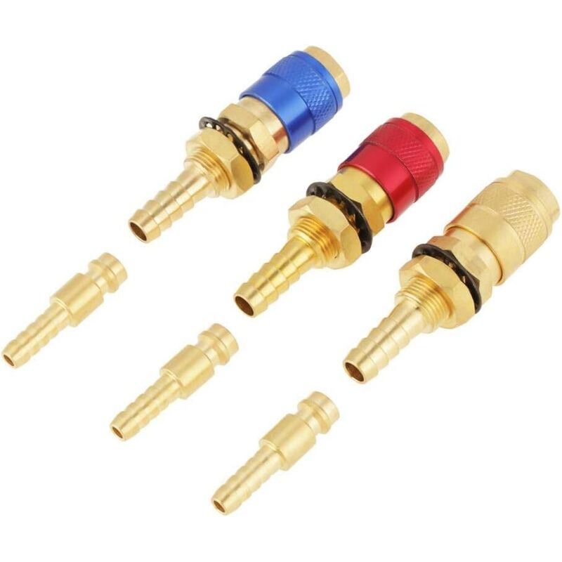 Universeller Schnelladapter, Wassergekühlter Schnellkuppler, Druckloser Anschluss Für Taschenlampe, 3 Stück
