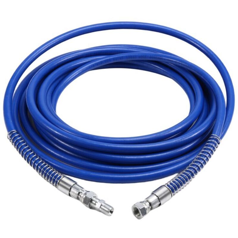 Luftloser Farbspritzschlauch, 1/4 Zoll Faserflexschlauch Für Universelle Spritzgeräte, 3300 Psi (7,62 M, Blau)