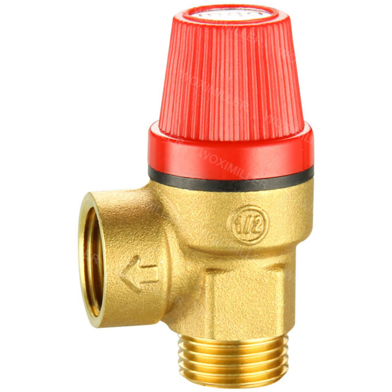 Sicherheitsventil Mit 1,27 Cm Außengewinde - Messing-sicherheitsventil Für Wasser/öl/gas (5 Bar)