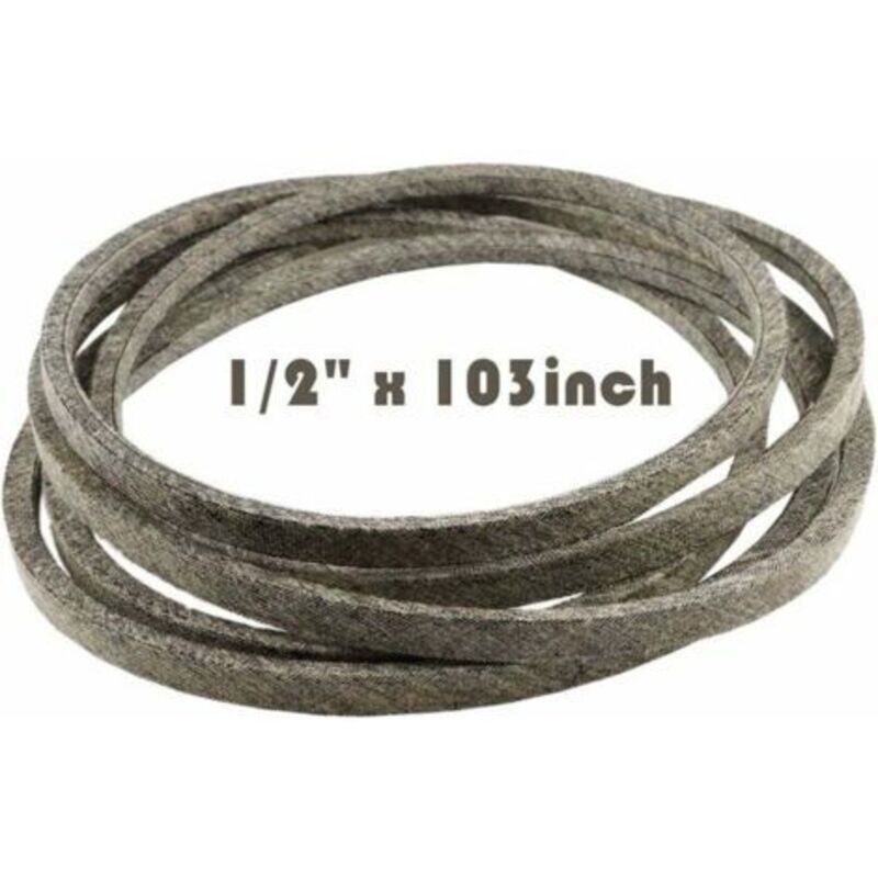 Riemen Für Verbrennungsmotor 1/2x103 – Länge 103 Zoll – Breite 1/2 Zoll – Para-aramid-faser (kevlar) – Kompatibel Mit John Deere Gx20072, Gy20570