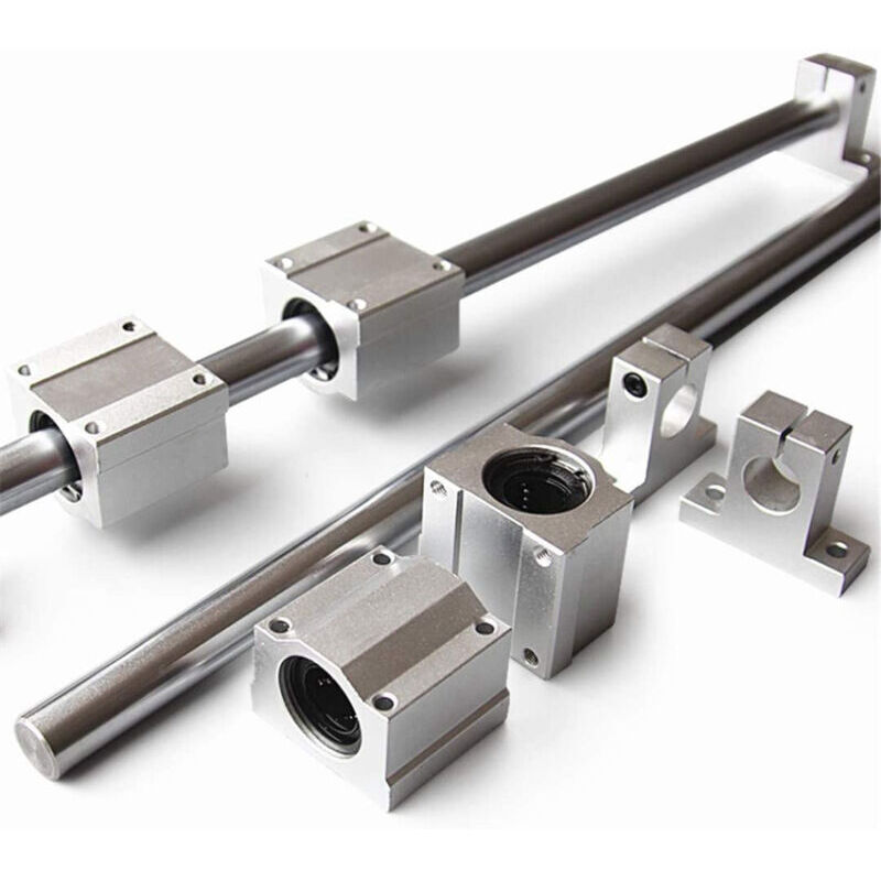 Satz Von Linearlagern Scs12uu Mit Halterungen Sk12 Und Wellen Od12mm 400mm 10 Stück