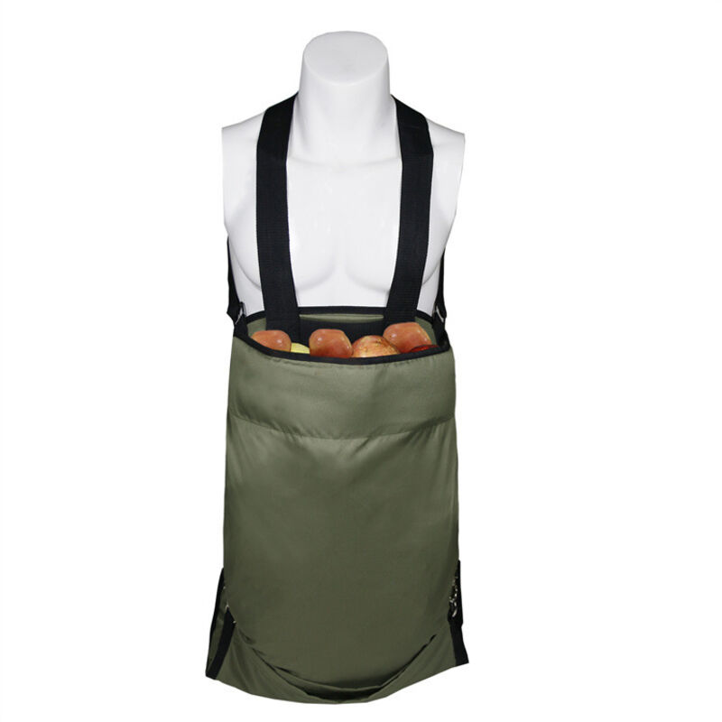 Obstsammelschürze Jardin - Großer, Widerstandsfähiger Obstsack Aus Oxford-gewebe - Grüne Taschen Für Obst