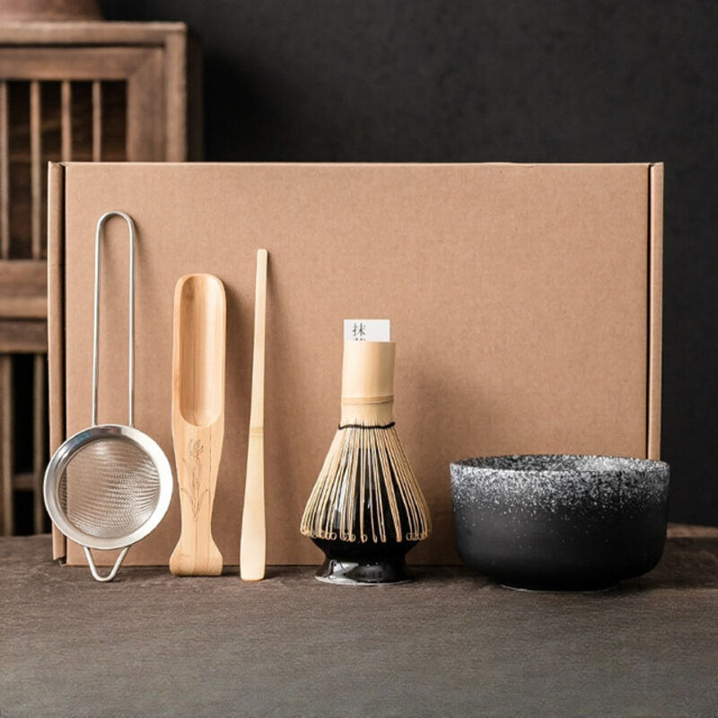 Matcha-set Mit 6 Teilen – Bambusbesen-kit – Stil Der Song-dynastie