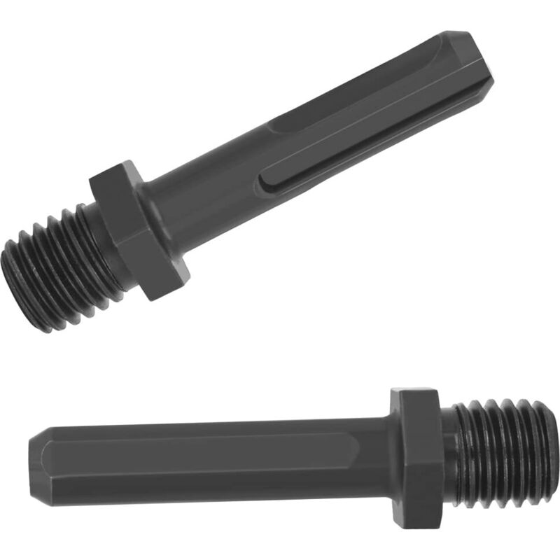 2er-set M14-gewindeadapter Für Diamantbohrkrone, Sds-plus- Und Dreikantschaft-adapter Für M14-diamantbohrkrone, M14-bohreradapter Mit M14-gewinde