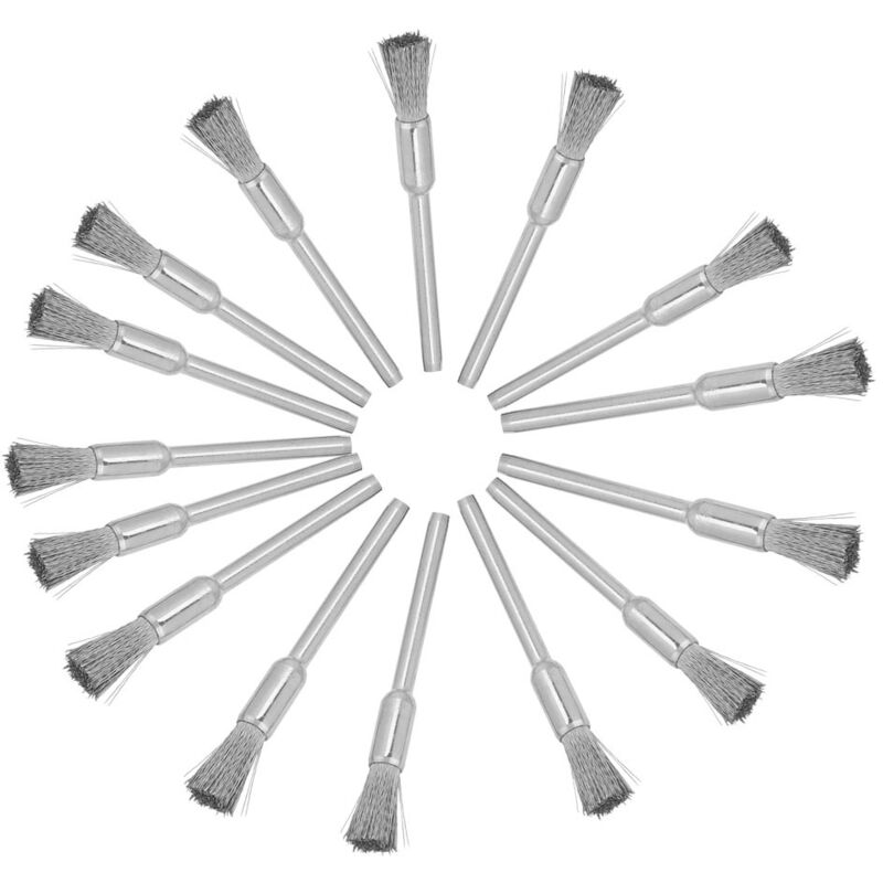 Marhynchus Metall-stahl-polierscheiben (15 Stück), Verschleißfestes Werkzeug Zum Entgraten, Rostentfernen Und Oberflächenpolieren, Ideal Zur Reinigung Von Metall, Holz Und Stein ((3 5.