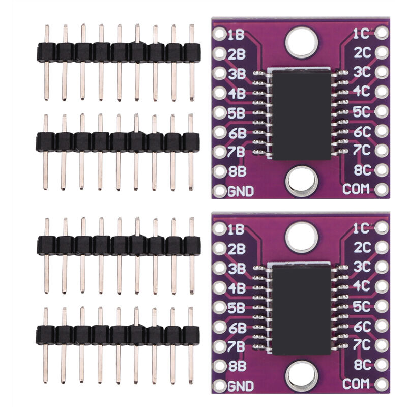 2 Stück Uln2803a Darlington-modul, Hochstrom-spannungstreiber Für Elektrische Bauteile, Mit Kollektorstrom 500ma.