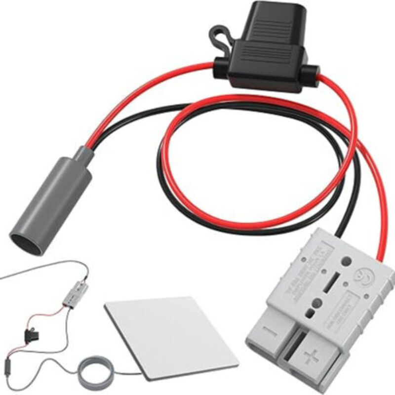 Starlink Mini Stromkabel-adapter 50a Mit Schnellanschluss/-trennung Auf Dc-buchse, Starlink Mini Stecker Mit 10a Sicherungshalter
