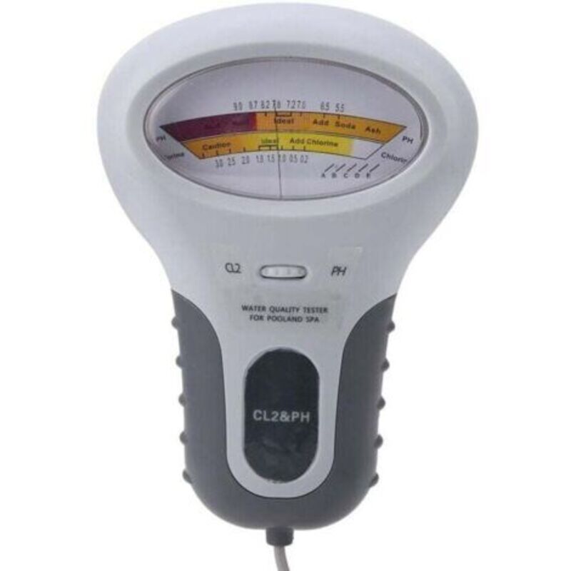 Chlor- Und Ph-tester Cl2, Multifunktionaler Lcd-digitaltester, Chlorniveau-tester Mit Sonde, Für Pools Und Whirlpools