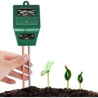 3-in-1 Bodentester, Feststoff-, Licht- Und Ph-säuretester, Bodenfeuchtemesser-sensor-kit, Für Blumen/gras/pflanzen/garten/bauernhof/rasen (keine Batterien Erforderlich)