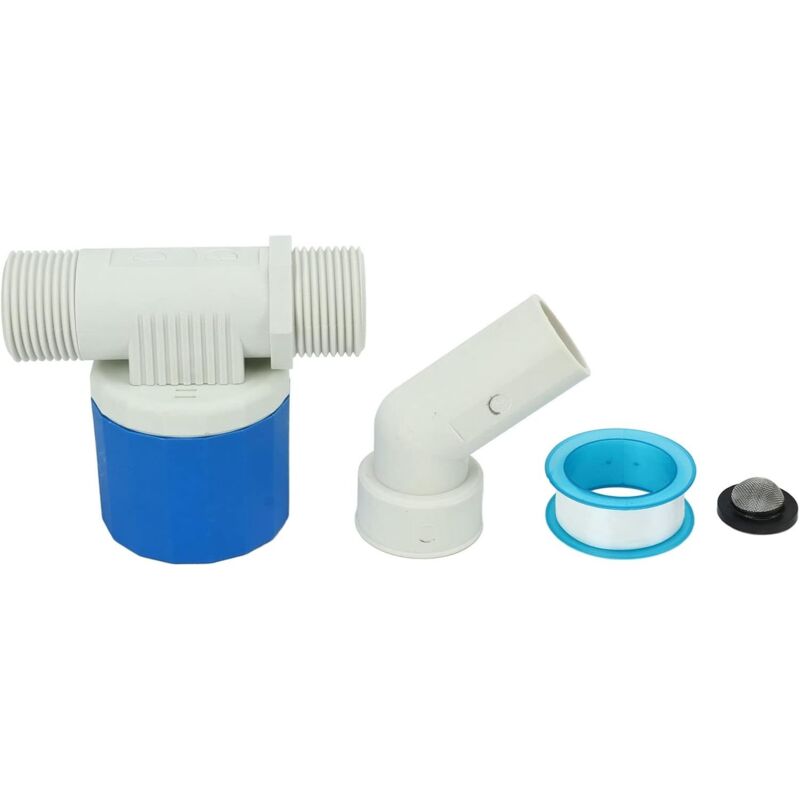 Wasserstandsregler Von Agatige Mit Seitlichem Eingang Für Wassertanks, Pools Und Solarwarmwasserbereiter (1/2 Zoll)