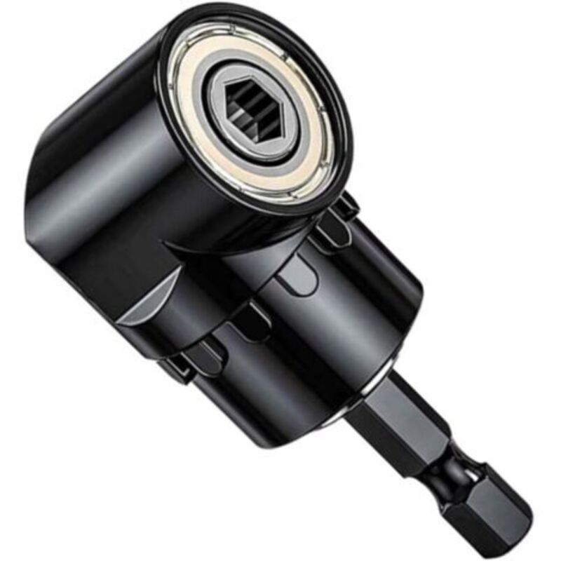 105° Winkeladapter Für Schraubendreher, Rechtwinkliger Bohrer, Winkelschrauber, Multifunktionaler Winkelbit-halter Mit Magnetischem 1/4"-bit-halter, Bit-adapter Zum Bohren In Engen Räumen