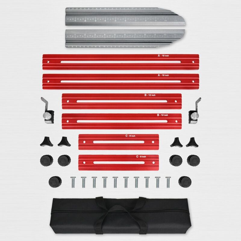 Generische Schablonen-werkzeug Für Treppenmessung, Einstellbare Aluminiumlegierung-treppenstufenlehre, Präzise Modelle Für Individuelle Möbelprojekte