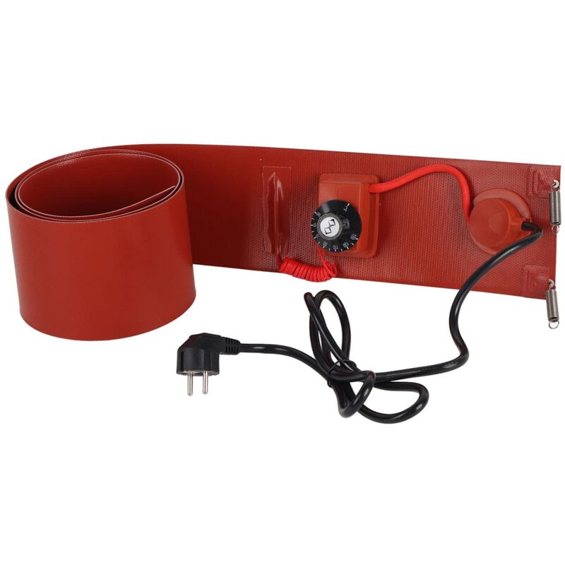 Metall-fassheizer 200l, 1000w Heizband Für Fassheizer, Robust, 125mmx1740mm