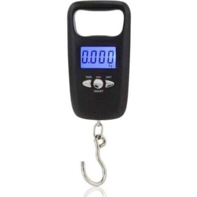 Gepäckwaage 110lb / 50kg, Tragbare Elektronische Waage Mit Lcd-hintergrundbeleuchtung, Digitale Angelwaage, Zum Wiegen Von Koffern, Für Reisen Und Zuhause