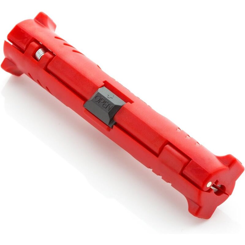 Universeller Koaxial-stecker Für Alle Antennenkabel, Satellitenkabel Und Mehr - Rot - 1 Stück