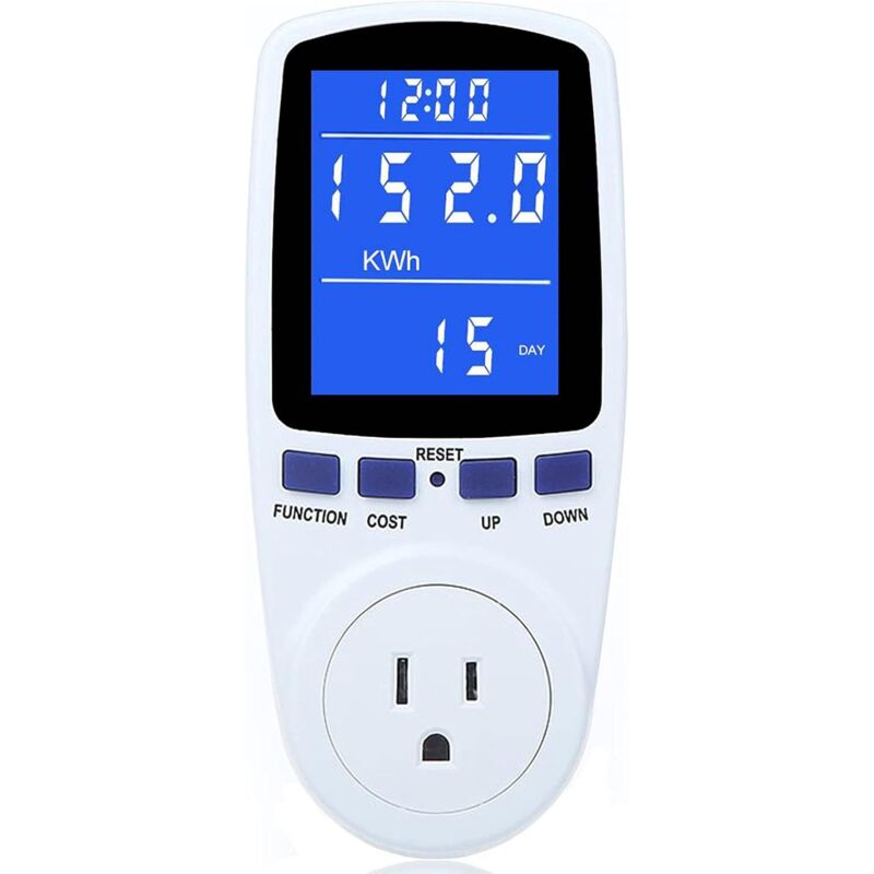 Watt Stromzähler Für Den Hausgebrauch, Überwachung Des Stromverbrauchs, Spannung/energie/amperemeter Kill Tester Mit Hintergrundbeleuchtung, Überspannungsschutz, Messgerät