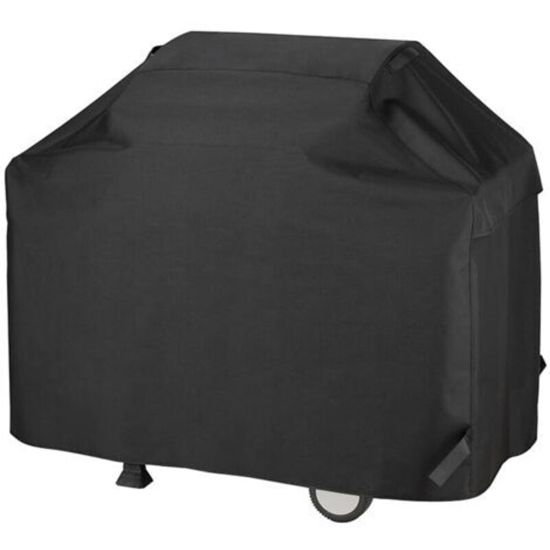 Housse Barbecue Plane Außen - Haus Schutz Bbq Für Gas Kohle Camping Oxford Stoff Abdeckung Für Grill Wasserdicht/uv/wind/feuchtigkeit/staubschutz Mit Grillbürste 147x61x122cm