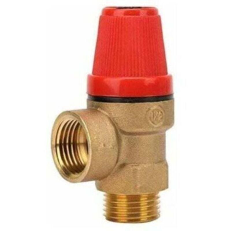 1/2" Außengewinde-überdruckventile - Messing-sicherheitsventil Für Wasser/öl/gas (3 Bar)