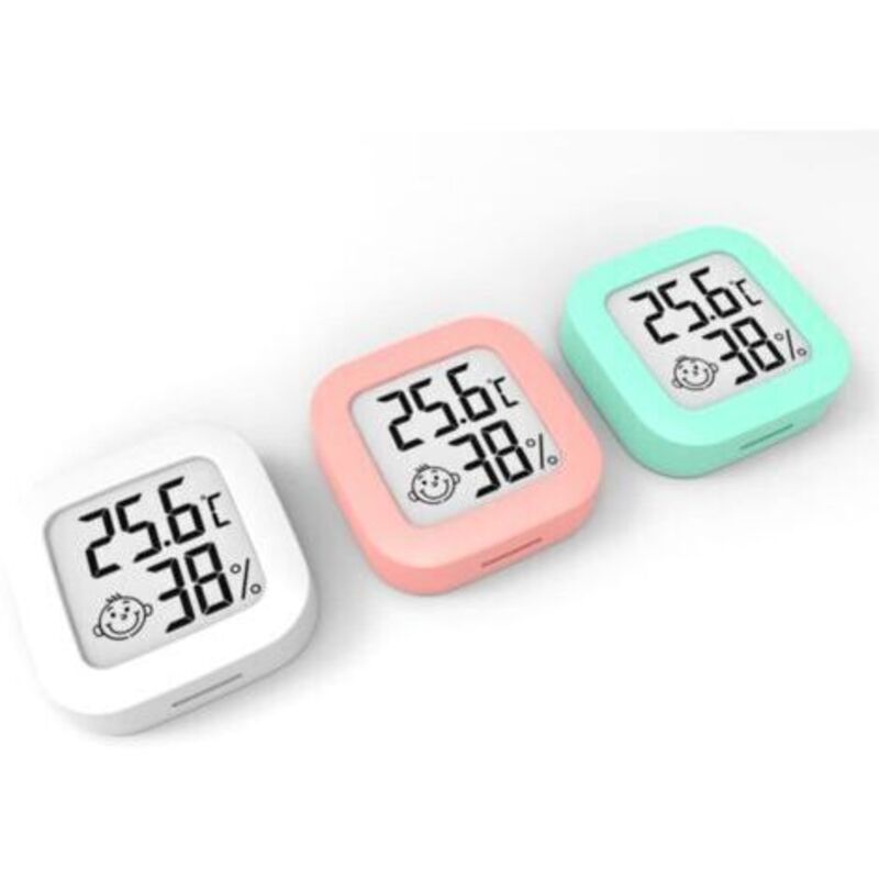 Mini Innenthermometer Und Hygrometer, Digitales Thermo-hygrometer Mit Präziser Anzeige, Raumklima-monitor Für Temperatur Und Luftfeuchtigkeit (3 Stück)