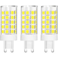 3er-pack Led-g9-glühbirnen, 10w (entspricht 150w Halogen), 86 Leds, 1000lm, 360° Abstrahlwinkel, Extra Hell, Ac220-240v, Nicht Dimmbar, Kaltweiß 6500k [energieeffizienzklasse B]