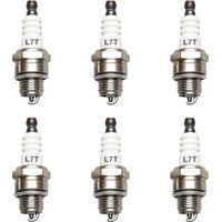 6 Stück Universal-zündkerzen L7t, L7t Zündkerzen Für Kettensäge, Rasenmäher Und 2-takt-motoren, Sprühgeräte, Vernebler, Benzinmotoren Für Die Schifffahrt Usw.