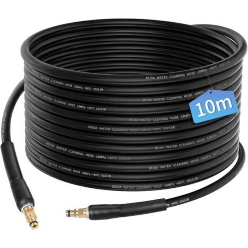 Schlauch Für Hochdruckreiniger 10m Rohrreinigungsschlauch Flexibles Schwarzes Hochdruck-reinigungsrohr Für Kärcher Hochdruckreiniger K2 K3 K4 K5 K6 K7