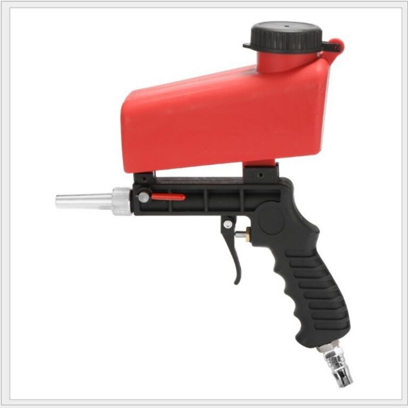 Pneumatische Sandstrahlpistole 90psi, Kleines Tragbares Sandstrahlgerät Zum Polieren, Sandstrahlen, Entfernen Von Rost An Metall, Detailbearbeitung Und Bandagierung