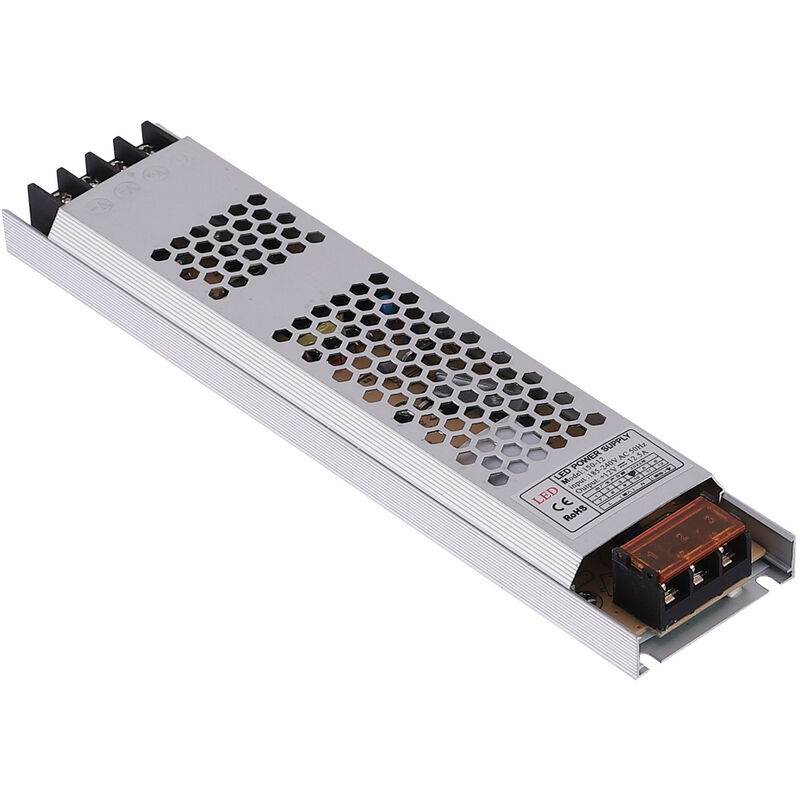 12v 150w Transformator, Led-treiber Ip20 12,5a, Ultraflaches Kompaktes Ac/dc-netzteil, Konstantspannungs-led-transformator Für Mr16 G4 Mr11 Gu5.3 Und Treiber (1er-pack)