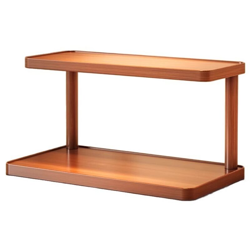 Zweistufiger Holz-tischständer Für Teeservice, 40 Cm