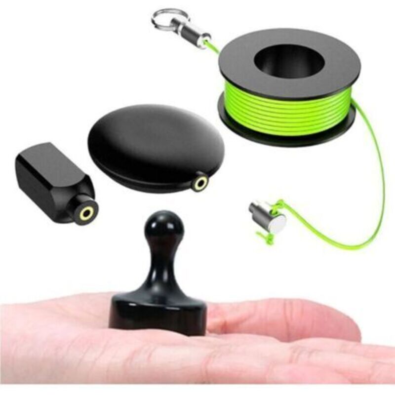 Magnetisches Kabelzug-pro / Magnetischer Drahtzieher – Flexibler Magnetischer Drahtextraktor – Einfach Zu Bedienen Für Elektrokabel / Glasfaser – Leichtes Elektriker-kit Mit Einfachem Magneten
