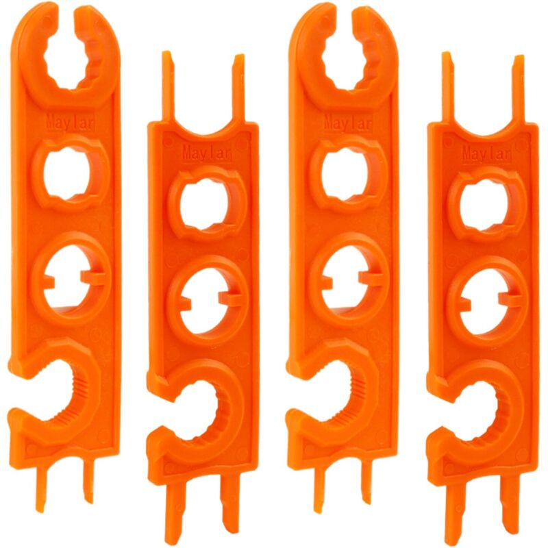 Mc4 Solarstecker-schlüsselpaar, Solarstecker, Pv-stecker, Schnellverschluss-stecker (männlich/weiblich), Trennwerkzeugschlüssel, Orange
