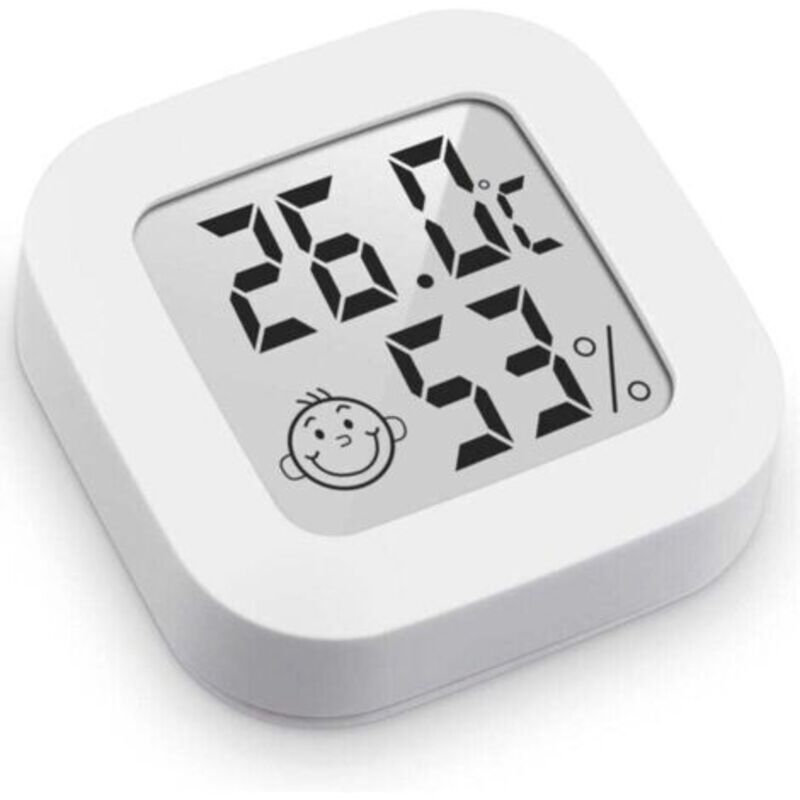 3 Stück - Mini Digitales Innen-thermometer Und Hygrometer Mit Hoher Präzision, Temperatur- Und Feuchtigkeitsmesser, Thermo-hygrometer Mit Komfortniveau-anzeige