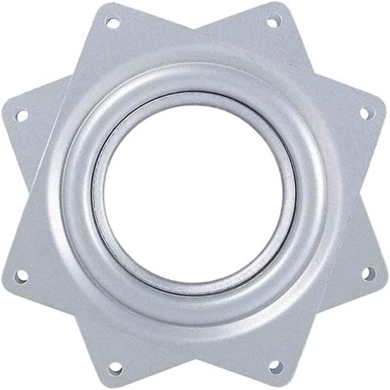 Drehplatte Mit Kugellagern, Drehbare Basis, 360°-drehplattform, Quadratische Metall-drehplatte, Drehstange Für Bootsstuhl, Drehplatten-sitz Für Hocker, 4 Zoll