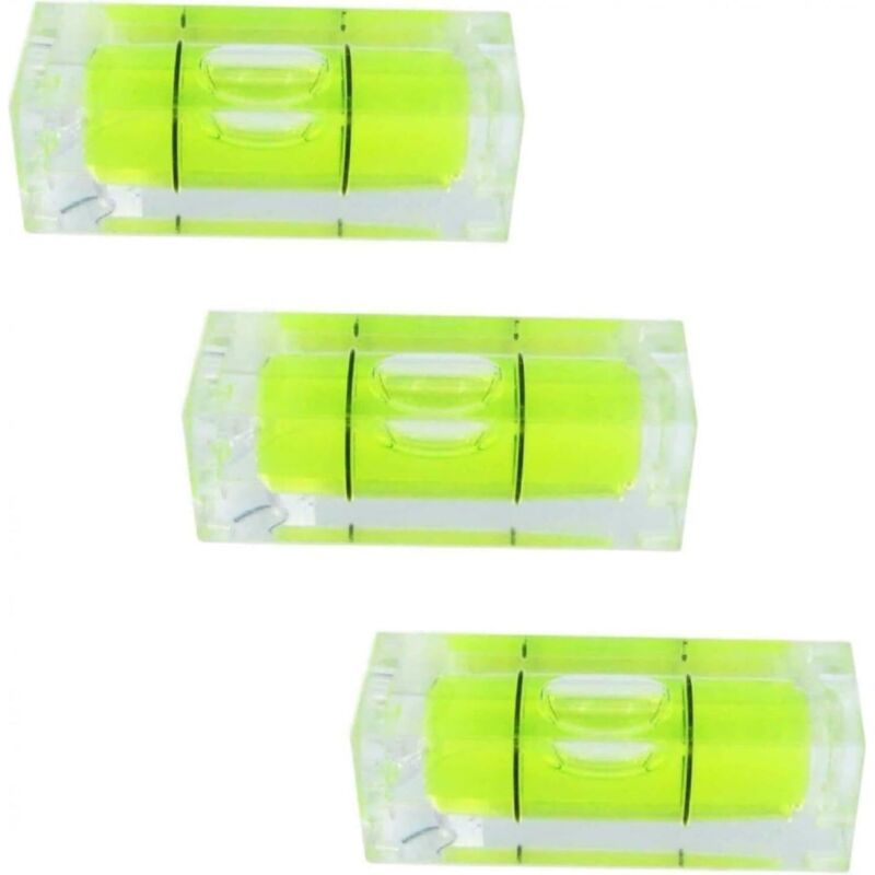 Mini-wasserwaage Quadratisch, Wasserwaage Mit Libelle, 10er Pack Mini-wasserwaagen Mit Libelle, Kleine Mini-wasserwaage Mit Libelle, Quadratische Mini-wasserwaage Mit Libelle, 15x15x40mm