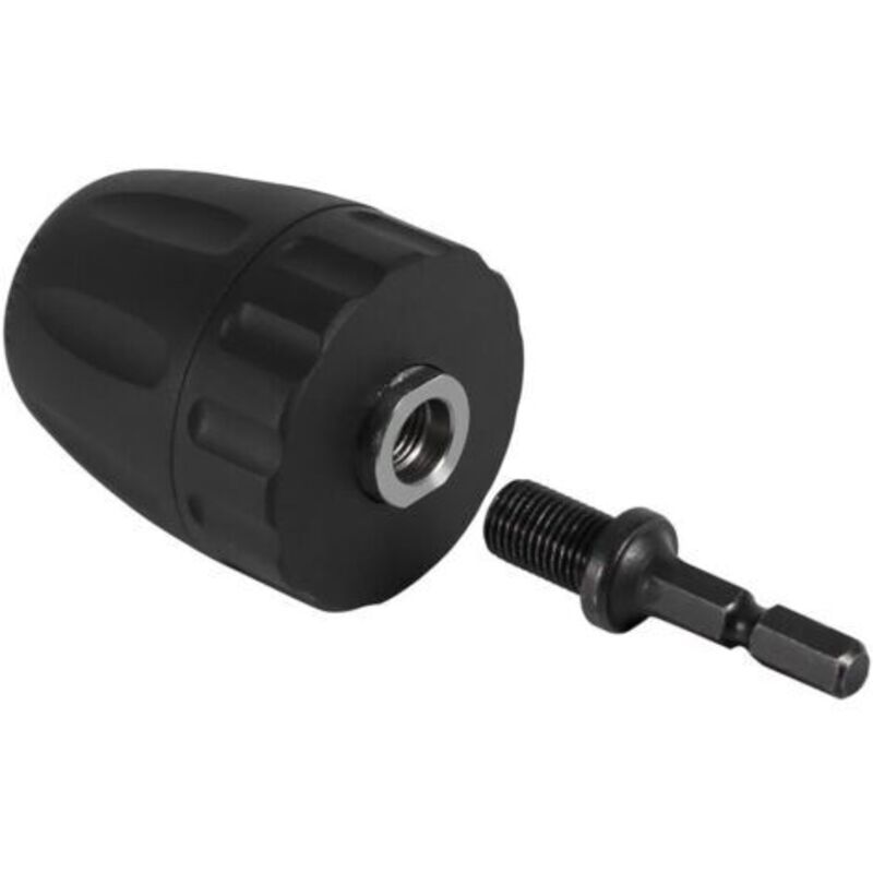 Mandrin Visseuse, Bohrfutteradapter 3/8-24unf 0,8-10mm Schlüsselloses Bohrfutter Mit 1/4'' Sechskantschaftadapter
