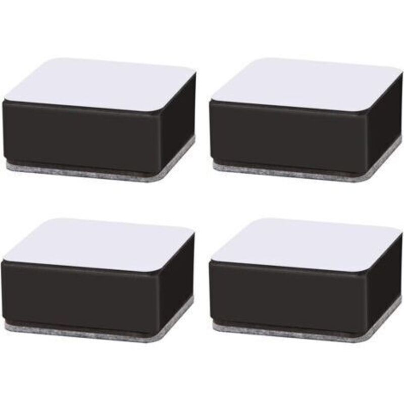 Selbstklebende Möbelerhöher – Kohlenstoffstahl – Erhöht Die Höhe Um 3 Cm – 4er-set Für Bett, Sofa, Couchtisch