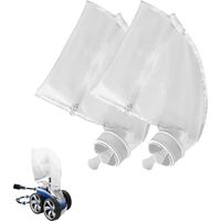 2er-pack Poolreiniger-beutel, Nylon-ersatzbeutel Mit Reißverschluss Für Poolreiniger-teile Polaris 280 Und 480
