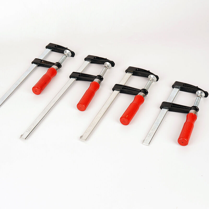 Set Di 4 Morsetti A Barra, Morsetti A Vite F, Morsetti Rapidi (2 Pezzi Da 200 X 50 Mm E 2 Pezzi Da 300 X 80 Mm)