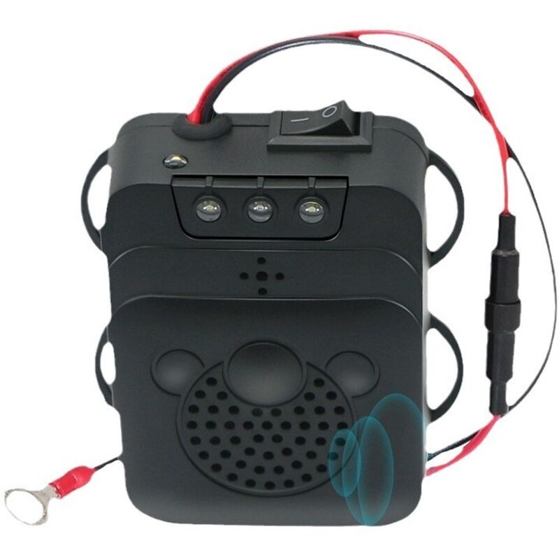 Ultraschall-autoabwehrmittel, Elektronisches Marder-abwehrgerät Mit Led-stroboskoplichtern Für Auto, Scheune, Küche