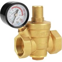 Druckregler, Dn25 Einstellbar Aus Messing, Langlebiger Wasserdruck-reduzierventil + Metrischer Anschluss (1,6 Mpa) H660