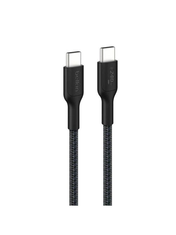 Belkin BoostCharge Pro USB-C / USB-C geflochten 240 W USB-Kabel, USB-C, (200 cm)