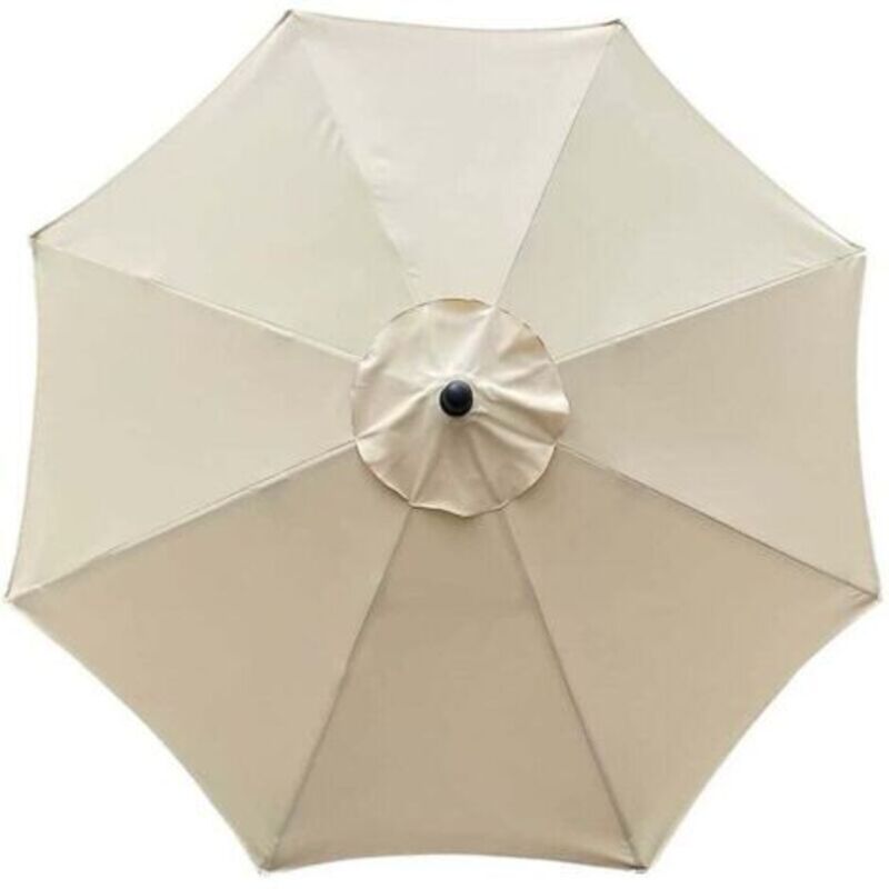 Sonnenschirmhülle, 8 Streben, 3 M, Wasserdicht, Uv-beständig, Ersatzstoff, Für Terrasse, Außenbereich, Terrasse, Beige