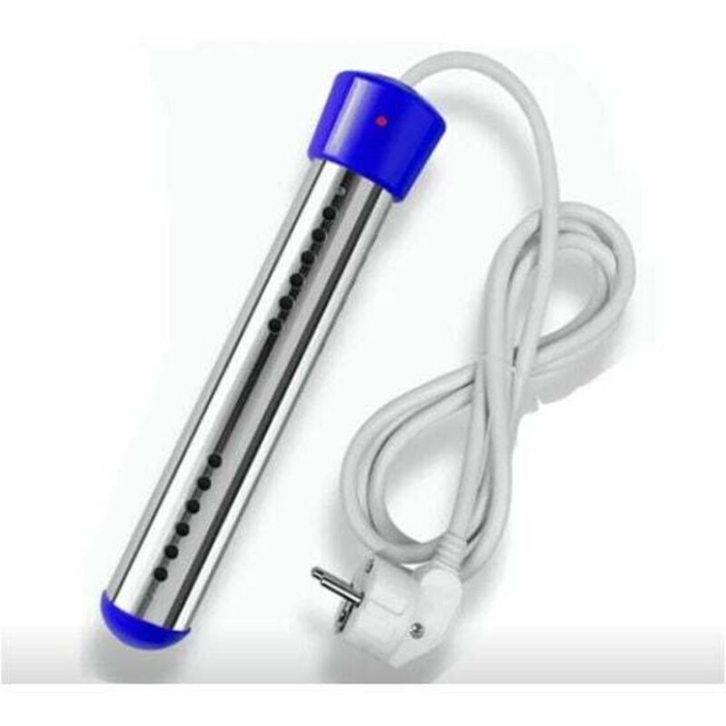 Thermoplongeur Für Badewanne, Elektrischer Thermoplongeur, Reise-thermoplongeur, Thermoplongeur Aus Edelstahl, Elektrischer Warmwasserbereiter, Pool-thermoplongeur, 2000w Blau