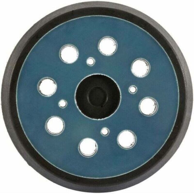 Schleifplatte 125 Mm, 8 Löcher, 4 Nägel, Blau-schwarz, Für Elektrische Schleifer, Metallschleifscheibe, Glaspapier, Schleifpads Zum Polieren Mit Hoher Geschwindigkeit