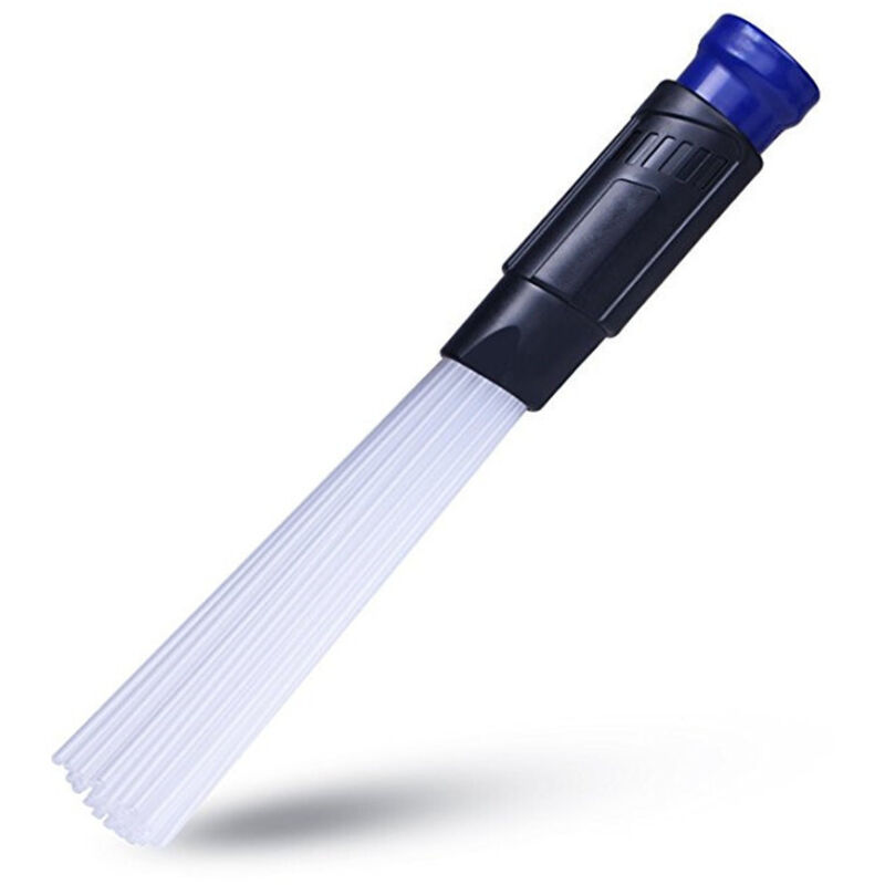 Staubpinsel Zubehör Für Staubsauger, Staubsaugerbürste, Flexibler Reinigungswerkzeug Für Auto, Ecken, Haustiere, Schubladen, Lüftungsschlitze, Haus (blau)